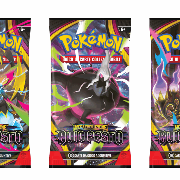 Pokémon Megaevoluzione – Buio Pesto, in anteprima alcune nuove carte della prossima espansione del gioco di carte Pokémon