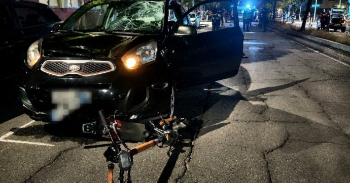 Milano, scontro con un’auto: muore un 18enne “passeggero” di un monopattino elettrico