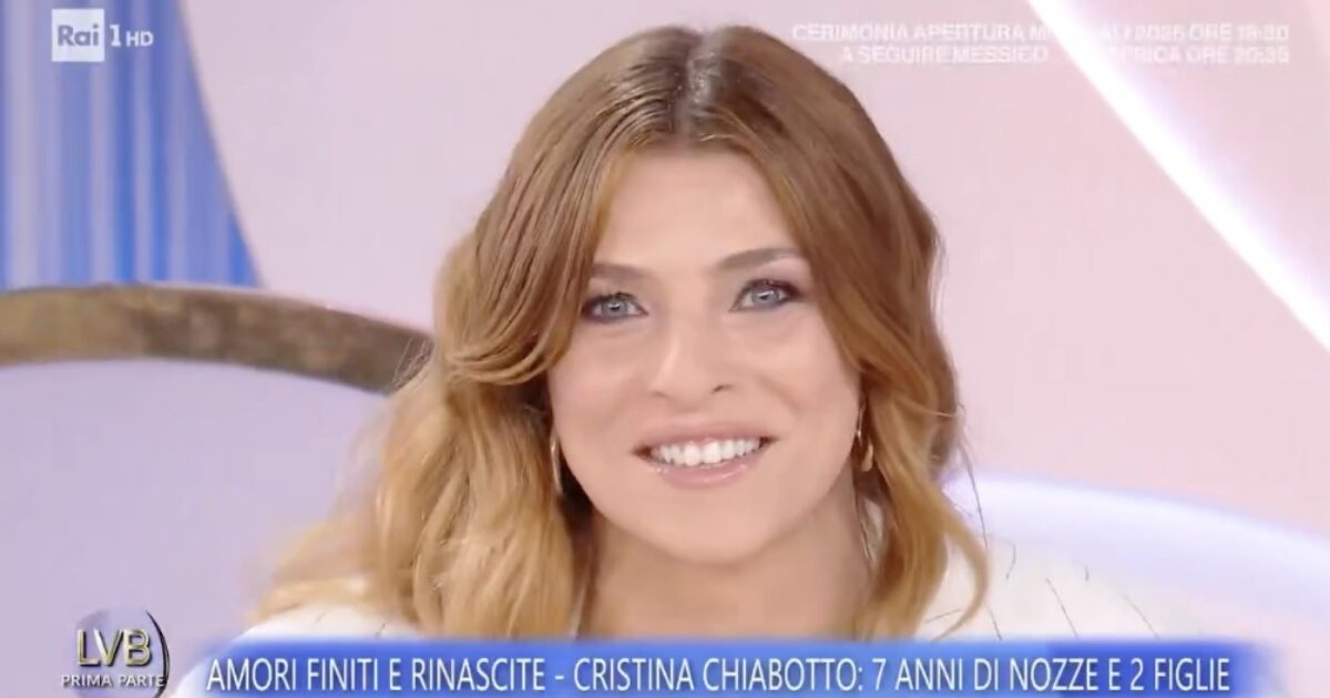 “Sono stata tradita. Non l’ho mai scoperto, ma l’ho sempre saputo. Arrivo a sopportare tanto e poi, a un certo punto, non torno più”: lo rivela Cristina Chiabotto