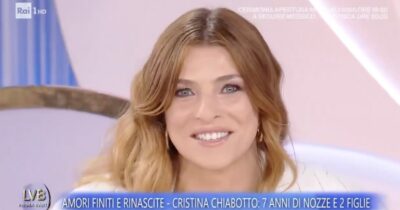 Copertina di “Sono stata tradita. Non l’ho mai scoperto, ma l’ho sempre saputo. Arrivo a sopportare tanto e poi, a un certo punto, non torno più”: lo rivela Cristina Chiabotto