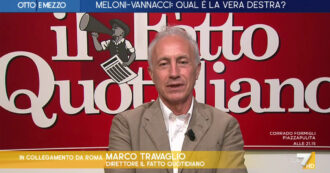 Travaglio: "Vannacci? Sui gay parla come il disadattato al quinto grappino al bar. E i boccaloni gli credono"
