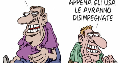 Copertina di La vignetta di Franzaroli