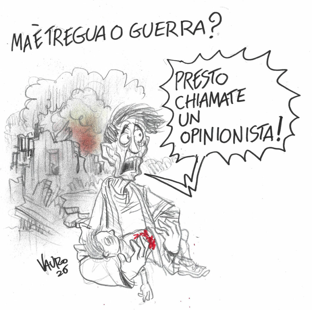 La vignetta di Vauro