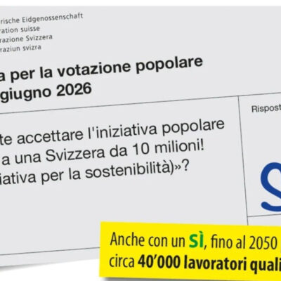 Copertina di “Non più di 10 milioni di abitanti”: la Svizzera vota la stretta sull’immigrazione