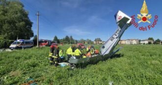 Copertina di Aereo da turismo si schianta nel Comasco: gravissimi due uomini di 58 e 55 anni