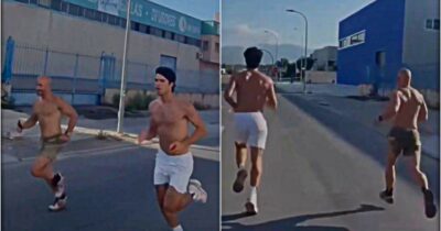Copertina di Il “nuovo” Alcaraz si prepara al ritorno: si allena in strada senza tutore al polso e a petto nudo