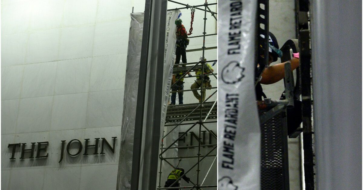 terminata la rimozione del nome di donald trump dalla facciata del kennedy center di washington da Ilfattoquotidiano.it terminata la rimozione del nome di donald trump dalla facciata del kennedy center di washington