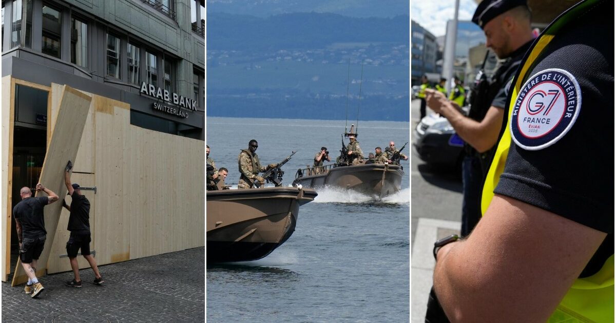 strade deserte e posti di blocco 201vian les bains 232 blindata con la cena di lavoro dei leader inizia il g7 in francia da Ilfattoquotidiano.it strade deserte e posti di blocco 201vian les bains 232 blindata con la cena di lavoro dei leader inizia il g7 in francia