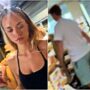 Copertina di Jannik Sinner e Laila Hasanovic insieme al supermercato: la spesa del tennista | Video
