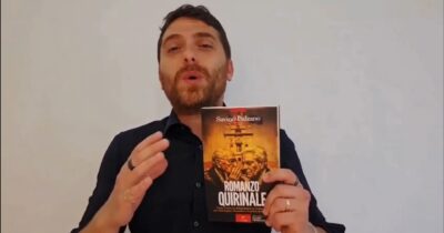 Copertina di “Romanzo Quirinale”, il libro di Savino Balzano che sfida il racconto intoccabile del Colle