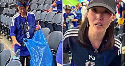 Copertina di Mondiali, i giapponesi non si smentiscono mai: puliscono la tribuna dopo la partita. “È una questione di rispetto”