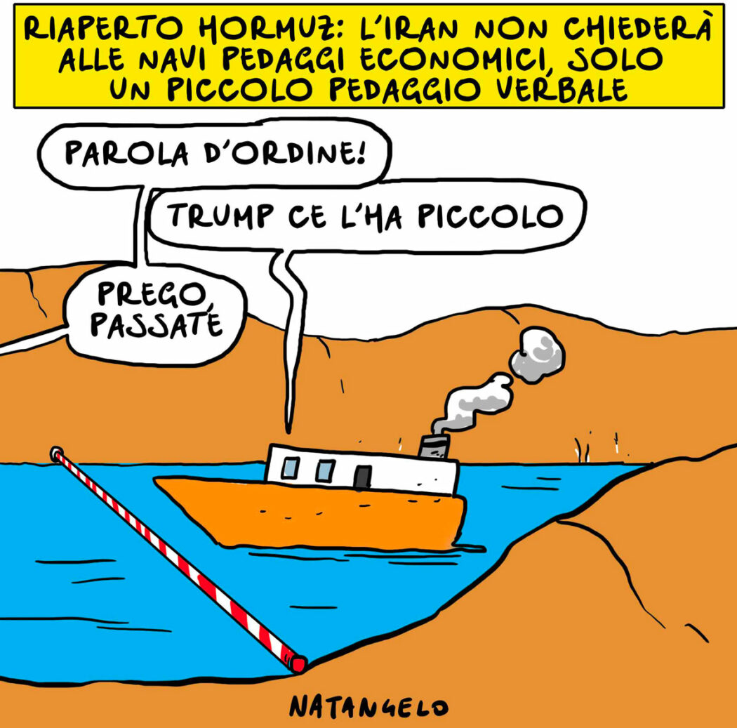 La vignetta di Natangelo