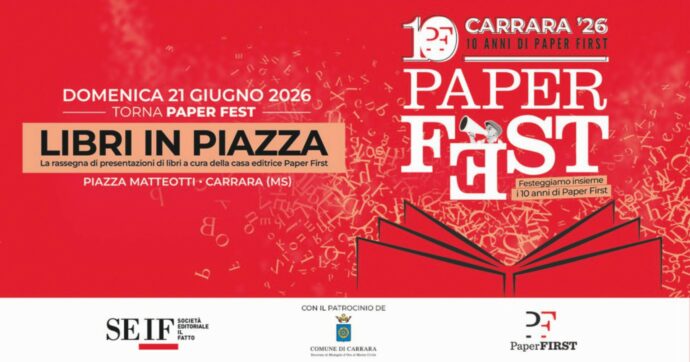 Paper First  brinda per i 10 anni:  “Libri in Piazza” con  gli autori