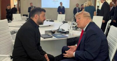 Copertina di Al G7 di Evian è Trump-show: scavalca gli alleati, e Zelensky: “Difficile negoziare con la Russia”