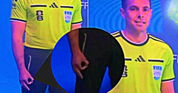 La Fifa assolve l’arbitro accusato di aver fatto il gesto del “white power”. Lui si giustifica: “Solo un tic”