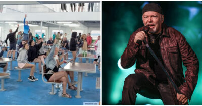 Copertina di Il traghetto Genova-Olbia diventa una crociera-raduno di fan diretti al concerto Vasco Rossi: canti, balli, trenini e cori a squarciagola. Ecco cos’è successo  – IL VIDEO