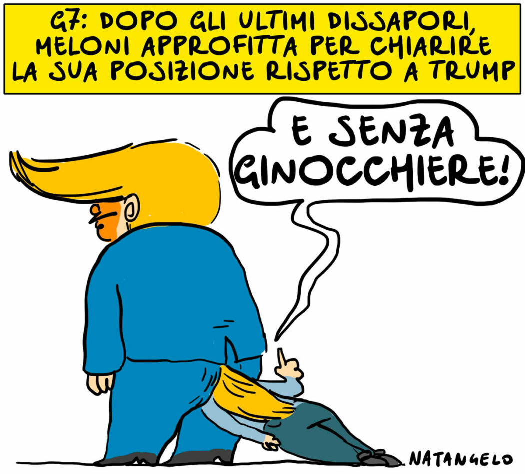 La vignetta di Natangelo