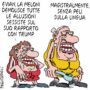 Copertina di La vignetta di Franzaroli