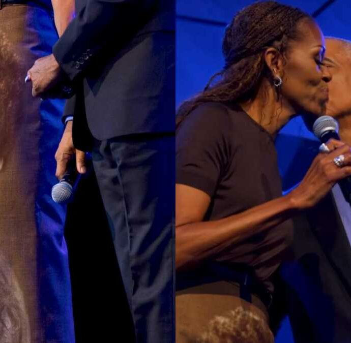 Michelle Obama sorprende tutti a Chicago: sulla gonna il ritratto della madre scomparsa Marian Robinson