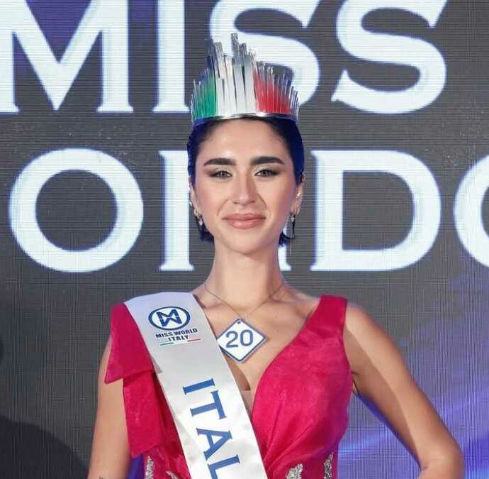 Mia Zottoli Montanaro conquista la corona di Miss Mondo Italia: la tarantina volerà alla finale mondiale