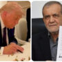 Copertina di Usa-Iran, Trump firma l’accordo davanti alle telecamere a Versailles. Teheran conferma. Pakistan: “Hormuz sarà subito riaperto” - La diretta
