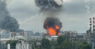 Droni su Mosca, le esplosioni e le fiamme: le immagini del raid ucraino sulla capitale russa