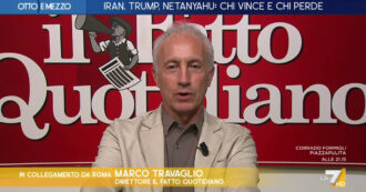 Copertina di Accordo Iran-Usa, Travaglio a La7: “Teheran è il vero vincitore, gli Usa hanno perso, Israele è il più sconfitto e l’Occidente ne esce umiliato”