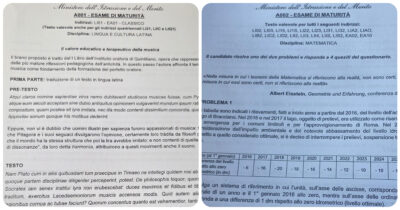 Copertina di Maturità 2026, le tracce della seconda prova scritta in diretta: al Classico una versione di Quintiliano, allo Scientifico un problema sul livello del lago di Bracciano e uno studio di funzione