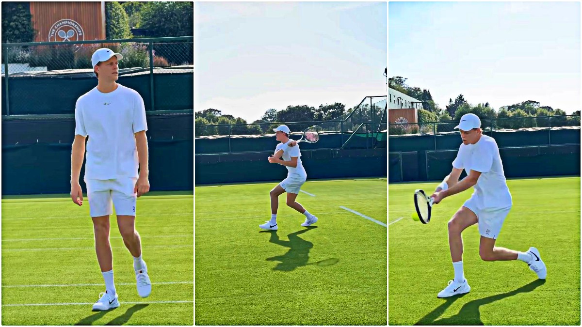 sinner torna a wimbledon il video del suo primo allenamento il silenzio rotto dai suoi colpi da Ilfattoquotidiano.it sinner torna a wimbledon il video del suo primo allenamento il silenzio rotto dai suoi colpi