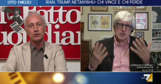 Copertina di Scontro Severgnini-Travaglio: “5 Stelle simili a Vannacci”. “Non c’entrano nulla, lui predica disvalori”. Su La7