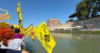 Copertina di Scorie nucleari, la protesta della Tuscia arriva a Roma: “No al deposito nazionale di rifiuti radioattivi”