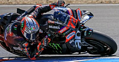 Copertina di MotoGp, Bezzecchi squalificato a Brno: “Ha spinto e colpito i commissari di pista” – La nuova griglia di partenza