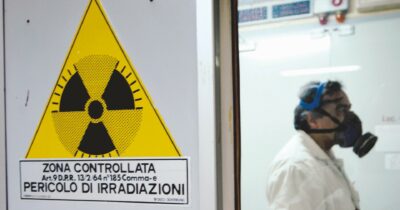 Copertina di Deposito scorie nucleari,  protesta da Viterbo a Roma