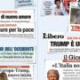 Copertina di Donald da genio innamorato diventa un povero “coglione”: a destra giornali in testacoda
