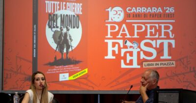 Copertina di Paper Fest, Gomez presenta Tutte le guerre del mondo con l’autrice Sofia Cecinini: “La prima vittima dei conflitti è la verità”
