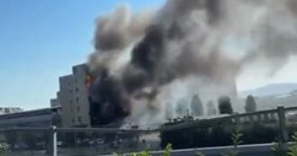 Copertina di Napoli, incendio all’ospedale del Mare: evacuati pazienti e personale da alcuni reparti