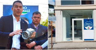La sede di Fratelli d’Italia? Da un giorno all’altro passa a Futuro nazionale: a Rovigo il “restyling” per seguire Vannacci