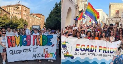 Copertina di Da Varese a Viterbo e Favignana, la mappa dei Pride di provincia: “Fuori dalle grandi città ci insegnano che certe persone sono invisibili”