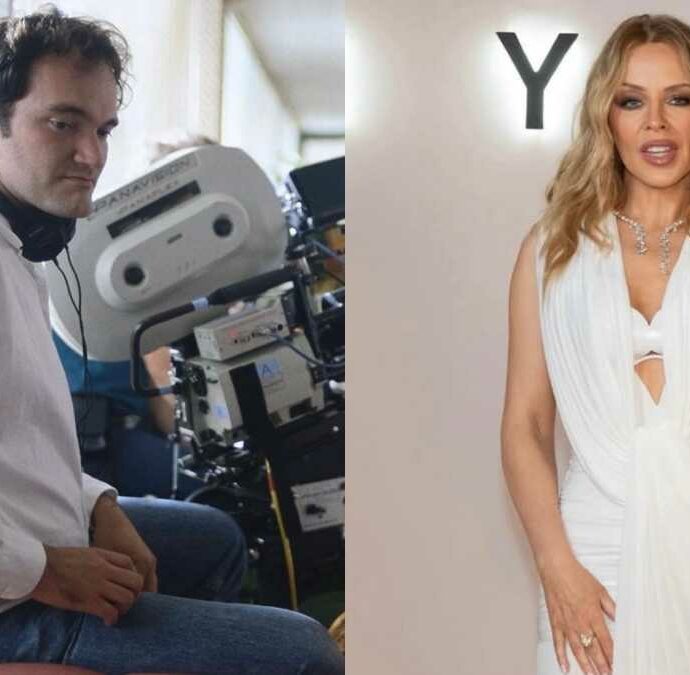 “Non pensavo che mi avrebbe risposto, ma lo ha fatto e ha adorato come l’ho trattato”: Quentin Tarantino sul set come attore con Kylie Minogue, ecco cosa lo ha spinto a stare davanti alla macchina da presa