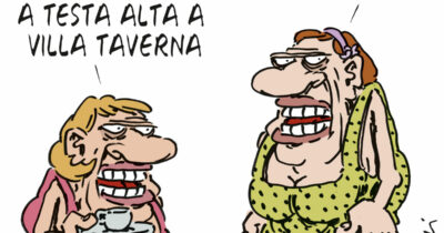 Copertina di La vignetta di Franzaroli
