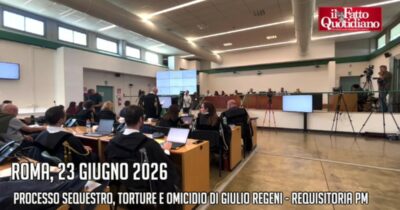 Copertina di “Il corpo di Giulio Regeni spezzato dal dolore, devastato dalla tortura”. E il pm mostra in Aula le foto della Tac