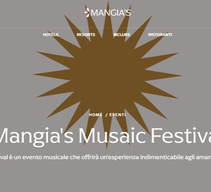 Musica tra templi e mare: il Mangia’s Musaic Festival anima la Sicilia fino ad agosto