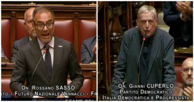 Copertina di “Sui citofoni non abbiamo più Maria, ma Omar e Abdul”. “Approccio razzista, offesa al Parlamento”. Scontro in Aula tra i vannacciani e il centrosinistra