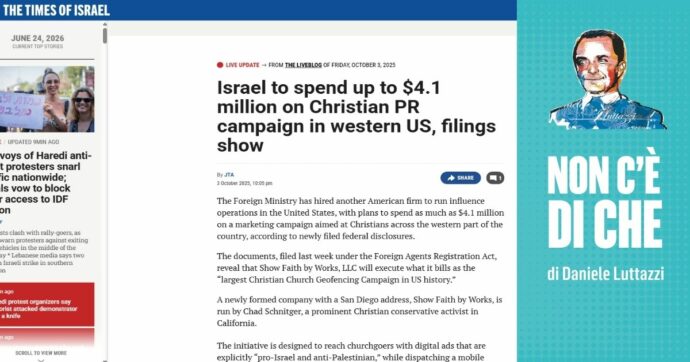 La campagna di Israele per indottrinare le chiese americane