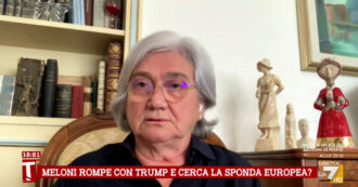 Copertina di Rosy Bindi striglia Enrico Letta sul tweet con Biden, Bush, Clinton e Obama: “Quell’America non ci sarebbe mai dovuta piacere”. Su La7