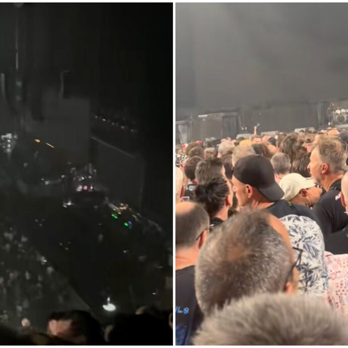 Iron Maiden bloccati dal caldo torrido a Parigi: stop al concerto per un’ora di blackout e 30mila fan senza parole – IL VIDEO
