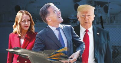 Copertina di Ora Rutte (NATO) sbugiarda Roma: “500 voli in aiuto ai raid sull’Iran”