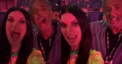 Copertina di “La regola dell’amico non sbaglia mai “: Laura Pausini e Fiorello scatenati da Max Pezzali all’Olimpico