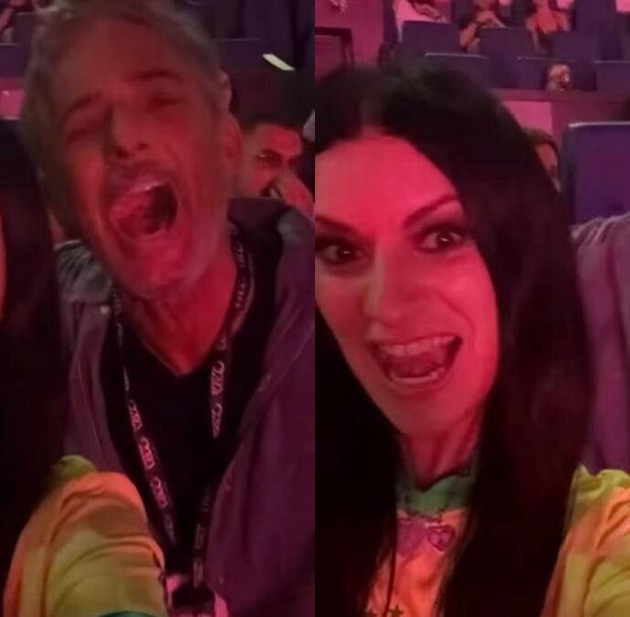 “La regola dell’amico non sbaglia mai “: Laura Pausini e Fiorello scatenati da Max Pezzali all’Olimpico