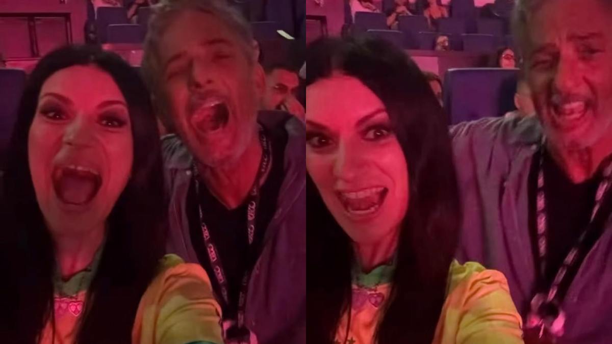“La regola dell’amico non sbaglia mai “: Laura Pausini e Fiorello scatenati da Max Pezzali all’Olimpico